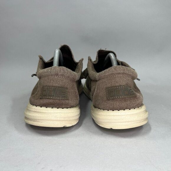 Hey Dude Men's Size 12 Wally Chocolate Slip On Shoes - Picture 5 of 10